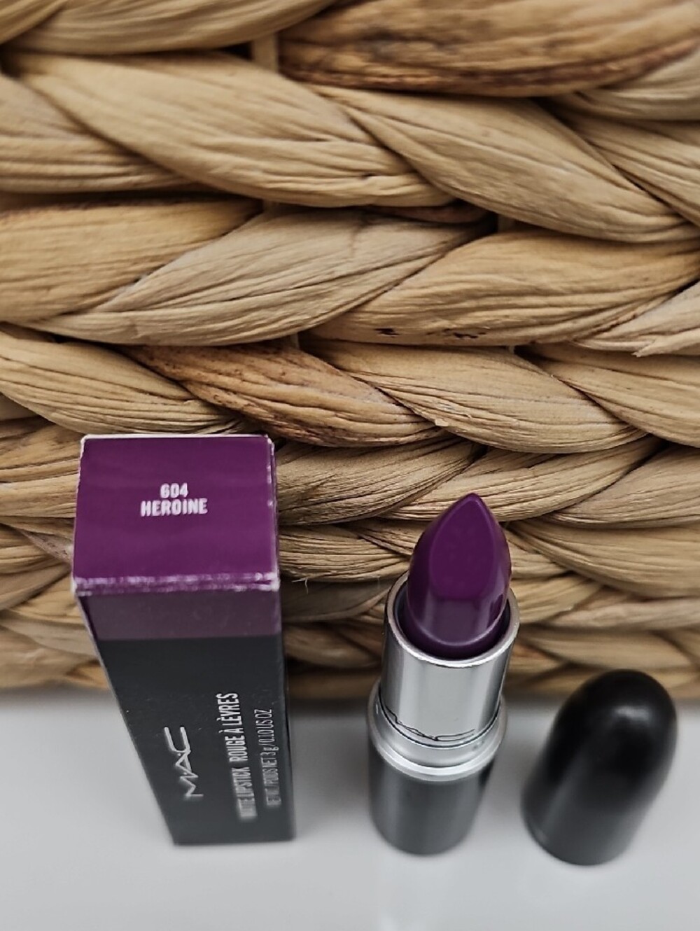 MAC Cosmetics Matte Purple Lipstick - Deep Orchid Shade - Picture 2 of 2